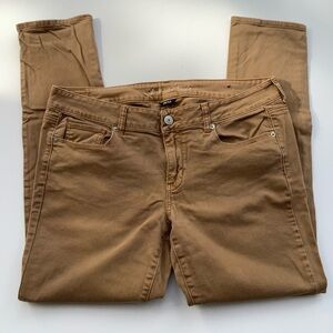 American Eagle Tan Skinny Jeans